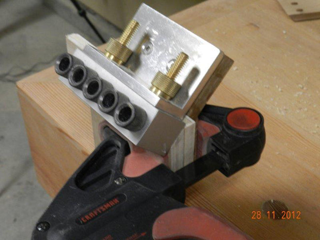 Dowelmax_45_degree_drawer_joint_drilling