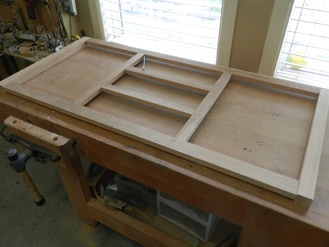 TV-stand-completed-rear-framework-dry-fitted-assembly