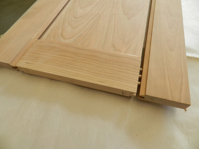TV-stand-end-panel-assembly-dry-fitted-partially-closed-to-show-joint-detail
