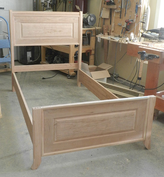 Bed framework dry fitted