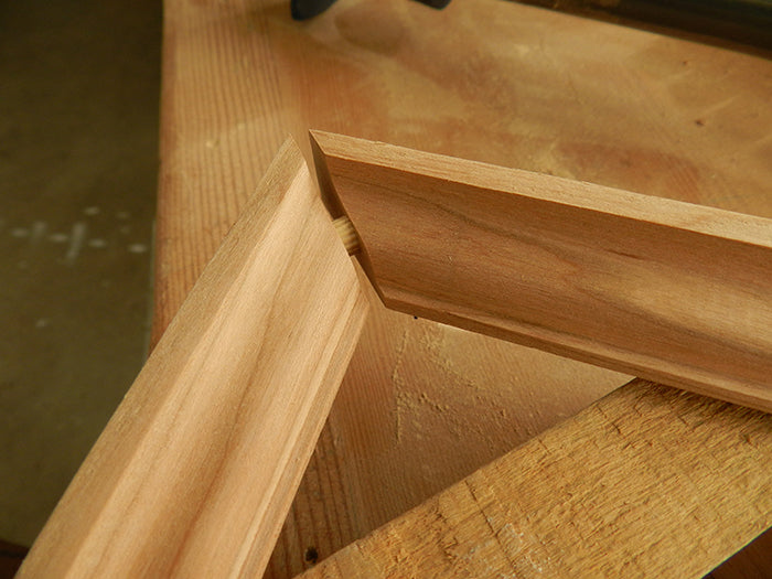 Mirror routed rail inner