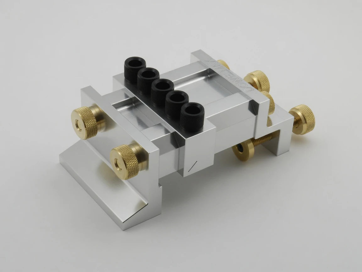 Dowelmax Classic 10mm assembled for a 4 by 4 timber joint