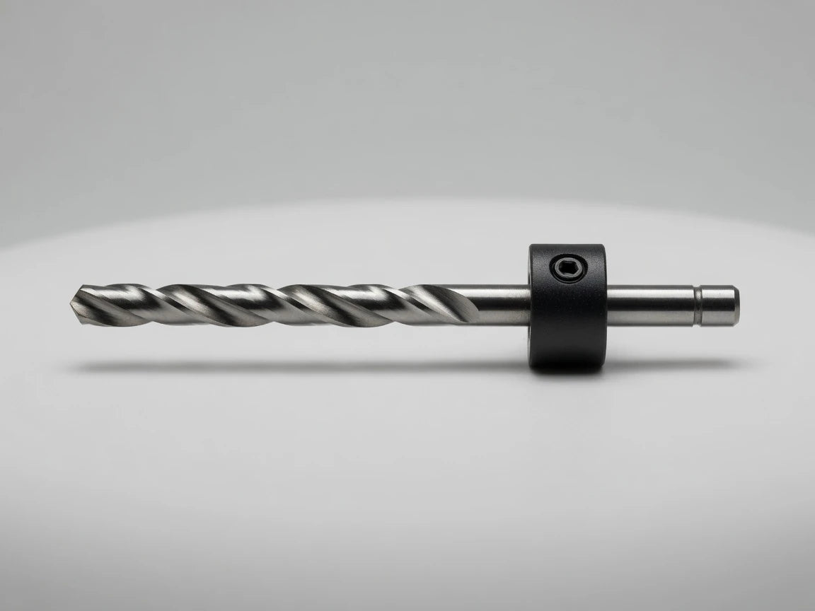 Dowelmax one-quarter-inch drill and depth collar