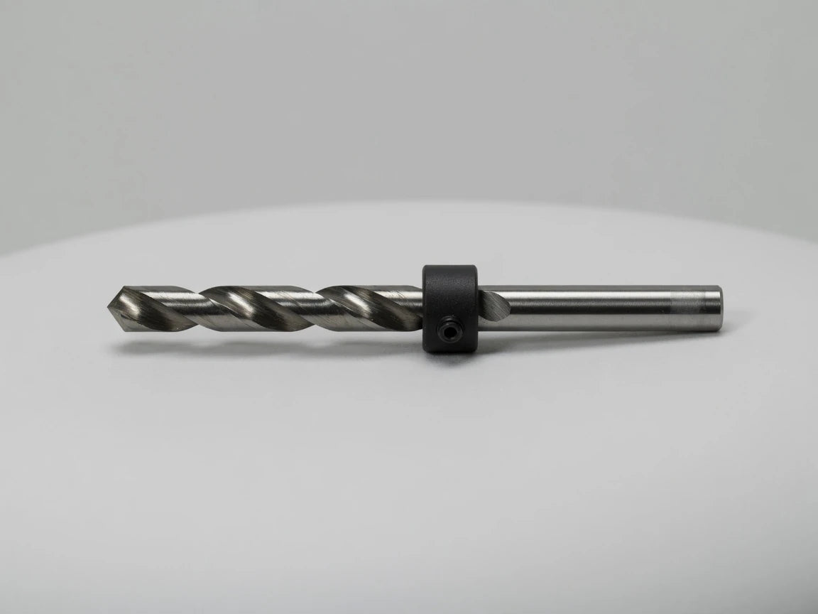 Dowelmax three-eighths-inch drill and depth collar